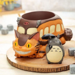 My Neighbor Totoro Diorama / úložný box Catbus & Totoro